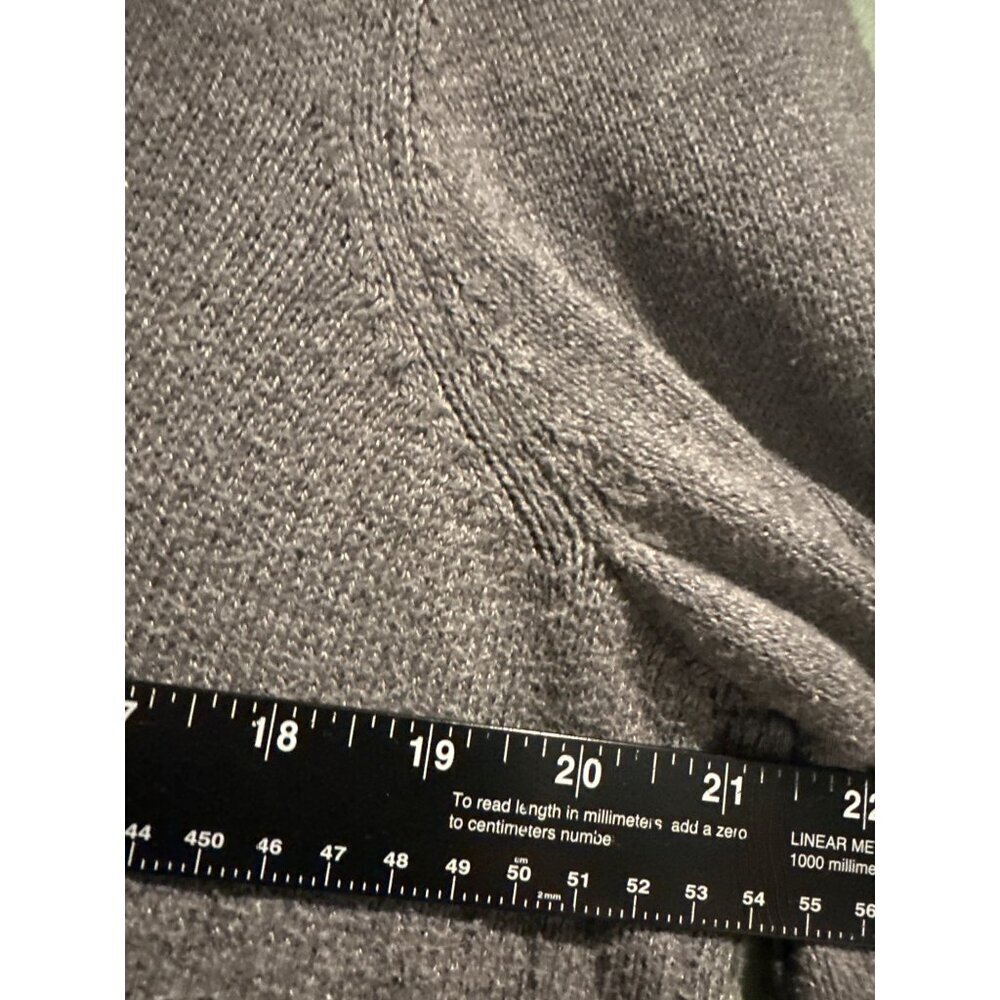 Women’s 2XL Gray Penguin Sweater Oversized Cozy Soft Knit Winter Christmas Cute - Picture 5 of 8